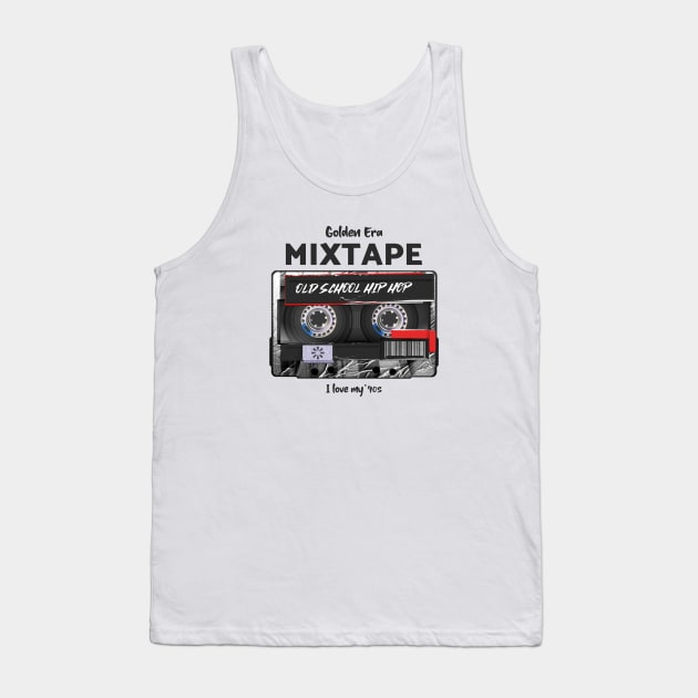 Old School Hip Hop cassette Tank Top by Rdxart